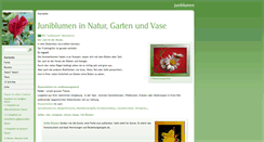 Desktop Screenshot of juniblumen.de