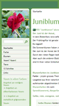Mobile Screenshot of juniblumen.de